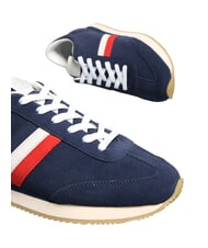 SERAFINI ROME Ledersneakers blau Frankreich rot - Herrenschuhe - 5