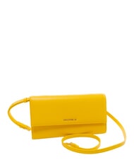 COCCINELLE METALLIC SOFT Lederclutch mit Schulterriemen - Damentaschen