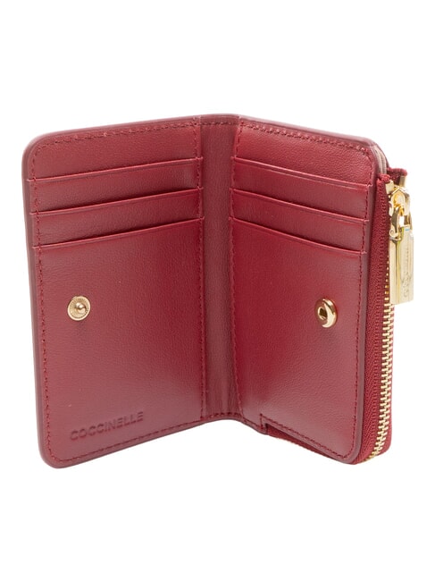 METALLIC PATENT Ledergeldb&ouml;rse Sangria - Brieftaschen Damen