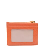 COCCINELLE DEW Kartenetui aus Leder mit M&uuml;nzfach Grenadine Rot - Brieftaschen Damen - 3