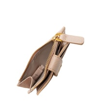 COCCINELLE DEW Kartenetui aus Leder mit M&uuml;nzfach Rosetten - Brieftaschen Damen - 4