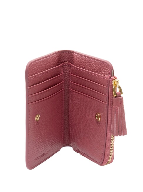 TASSEL Portemonnaie aus genarbtem Leder Rosenholz - Brieftaschen Damen