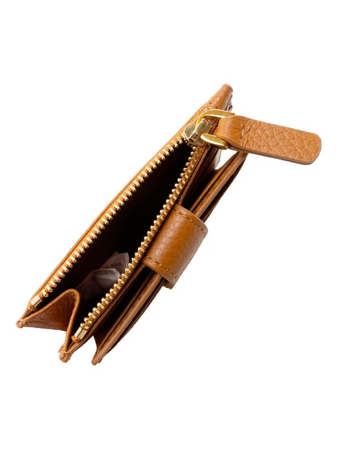 DEW Kartenetui aus Leder mit M&uuml;nzfach CUIR - Brieftaschen Damen