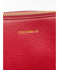 COCCINELLE CHERRY Schultertasche, Leder Sangria - Damentaschen - 3
