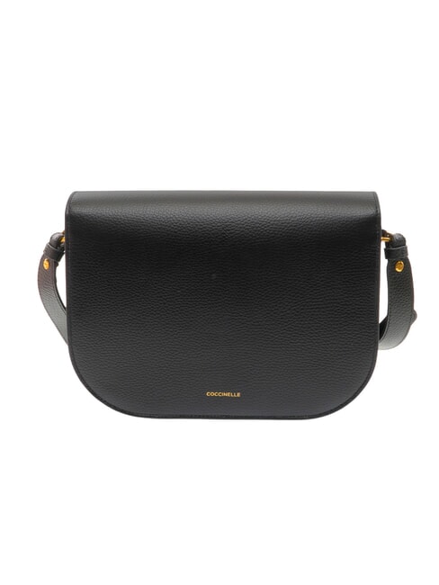 DEW Schultertasche, Leder Schwarz - Damentaschen