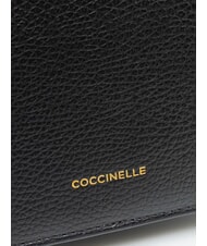 COCCINELLE DEW Schultertasche, Leder Schwarz - Damentaschen - 5