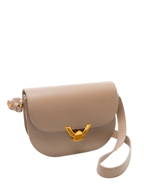DEW Mini-Schultertasche warmes Taupe - Damentaschen