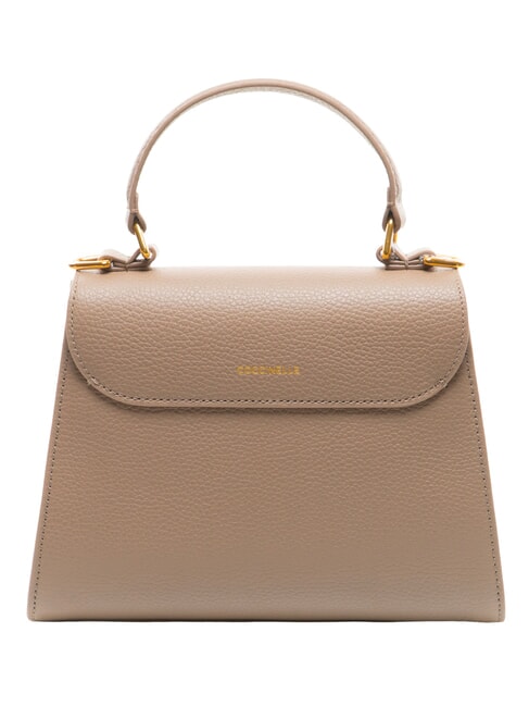 DEW Handtasche mit Schulterriemen warmes Taupe - Damentaschen