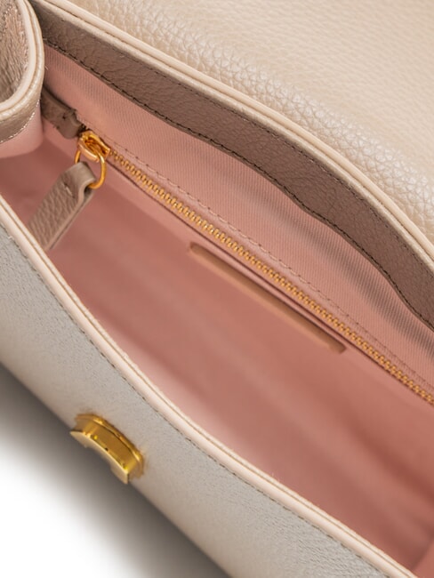 DEW Handtasche mit Schulterriemen warmes Taupe - Damentaschen
