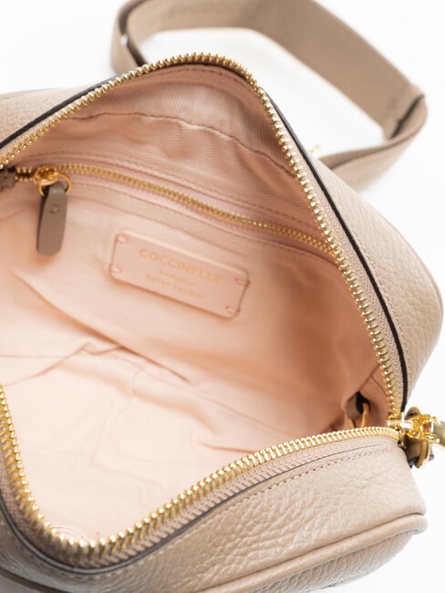 JINNY Mini-Schultertasche warmes Taupe - Damentaschen