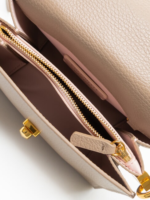 BINXIE Mini-Handtasche mit Schulterriemen warmes Taupe - Damentaschen