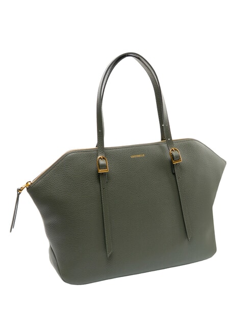 CHERRY Schultertasche, Leder Algen - Damentaschen