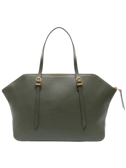 CHERRY Schultertasche, Leder Algen - Damentaschen