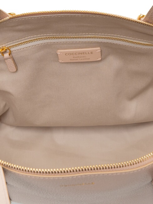 CHERRY Schultertasche, Leder Rosetten - Damentaschen