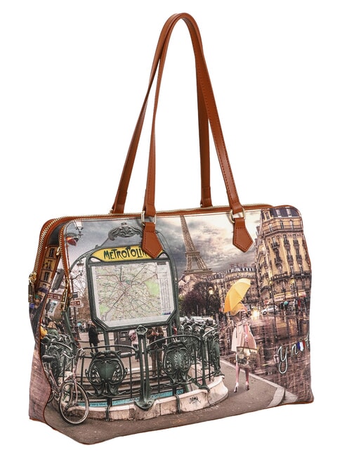 YESBAG Umh&auml;ngetasche Pariser Metro - Damentaschen