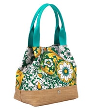 YNOT ORTIGIA Strandtasche mit Schultergurt Smaragd - Damentaschen - 2