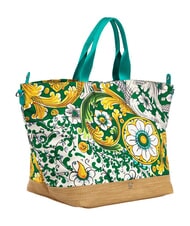 YNOT ORTIGIA Gro&szlig;e Strandtasche Smaragd - Damentaschen - 2