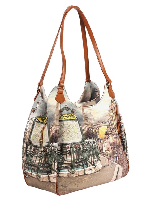 YESBAG Die Schultertasche Pariser Metro - Damentaschen