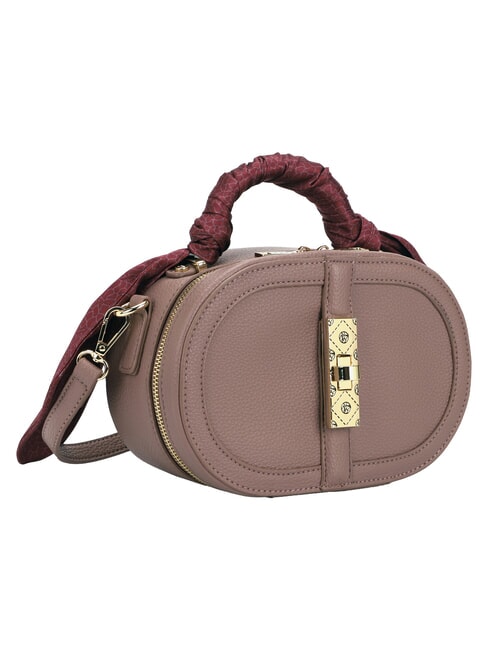 SHADOW Handtasche mit Schulterriemen einfarbig mauve - Damentaschen