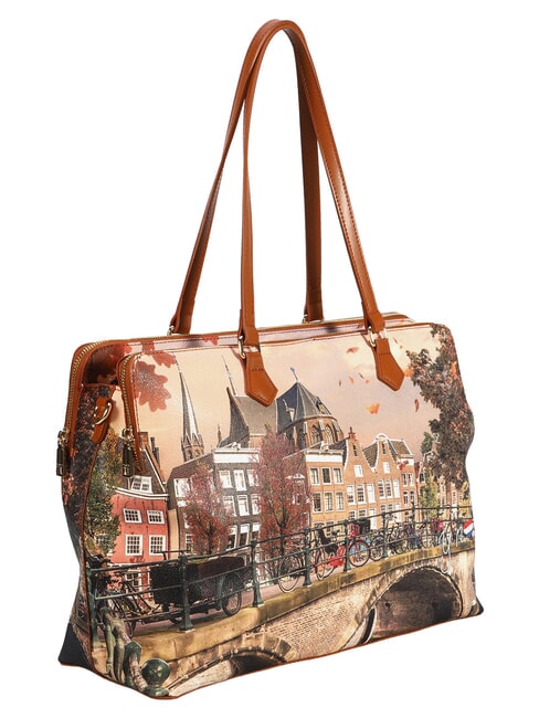 YESBAG Umh&auml;ngetasche Herbstfluss - Damentaschen