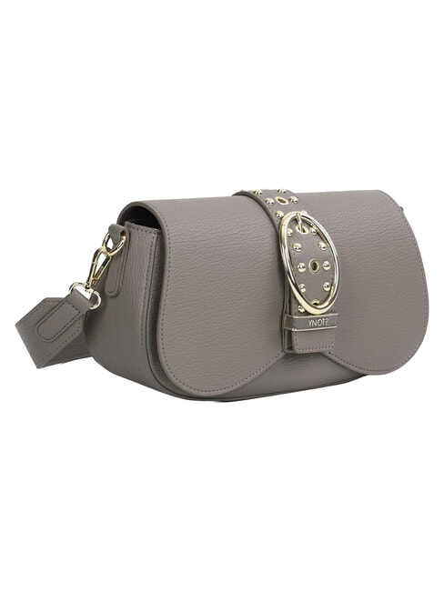 ROCKER Schultertasche mit Schnalle Taupe - Damentaschen