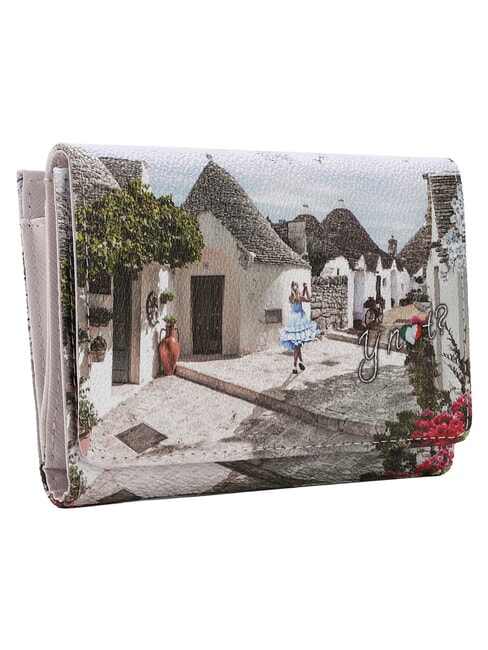 YESBAG Mittelgro&szlig;es M&uuml;nzportemonnaie Alice in Trulli - Brieftaschen Damen