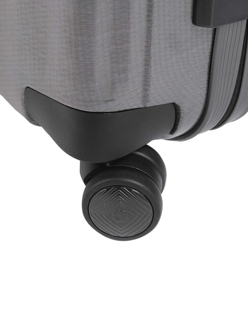 Trolley LITE-CUBE, Handgep&auml;ck, aus CURV-Polycarbonat ECLIPSEGRAU - Handgep&auml;ck
