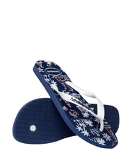 HAVAIANAS Infradito TOP NAUTISCH Marineblau/Marineblau/Wei&szlig; - Herrenschuhe - 4