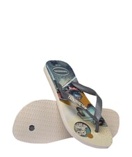 HAVAIANAS TOP HARRY POTTER Flip-Flops beige/grauer Stahl - Schuhe Unisex - 4
