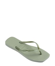 HAVAIANAS SLIM SQUARE Flip-Flops mit quadratischer Zehenpartie Rauchgr&uuml;n - Damenschuhe - 2