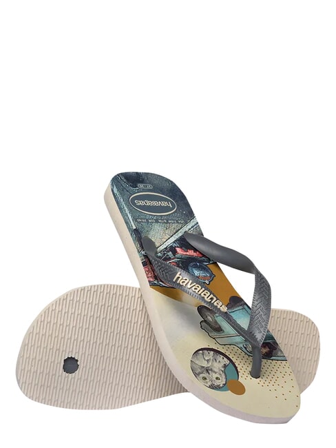 TOP HARRY POTTER Flip-Flops beige/grauer Stahl - Schuhe Unisex