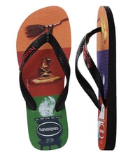 HAVAIANAS TOP HARRY POTTER Flip-Flops Schwarz Schwarz - Schuhe Unisex - 5