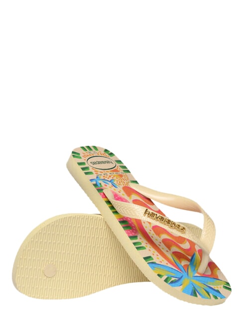 TOP BOSSA Flip-Flops Buttercreme - Schuhe Unisex