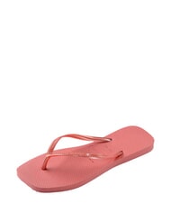 HAVAIANAS SLIM SQUARE Flip-Flops mit quadratischer Zehenpartie Canyon-Lehm - Damenschuhe - 4