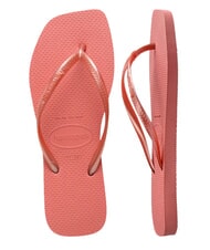 HAVAIANAS SLIM SQUARE Flip-Flops mit quadratischer Zehenpartie Canyon-Lehm - Damenschuhe - 6