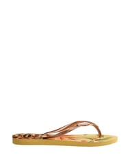 HAVAIANAS  SLIM TROPICAL Flip-Flops gelber Kasten - Damenschuhe - 2