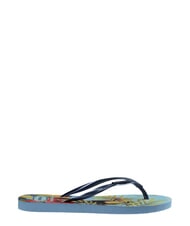 HAVAIANAS  SLIM TROPICAL Flip-Flops Blau Blau - Damenschuhe - 2
