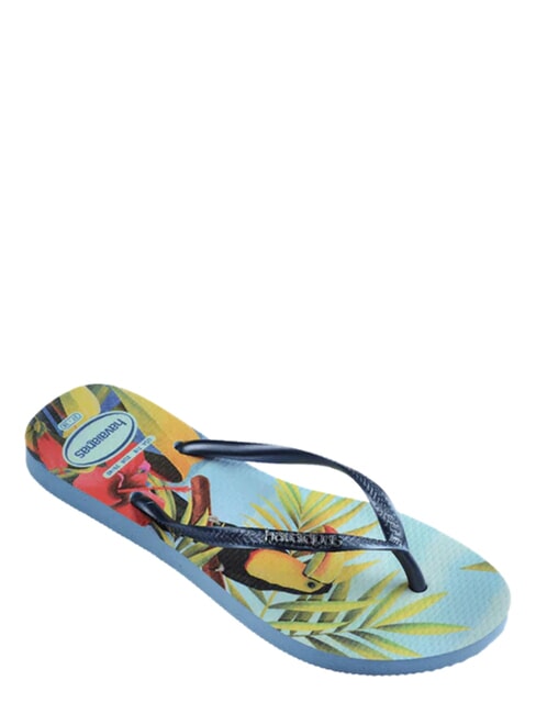  SLIM TROPICAL Flip-Flops Blau Blau - Damenschuhe