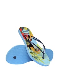 HAVAIANAS  SLIM TROPICAL Flip-Flops Blau Blau - Damenschuhe - 4