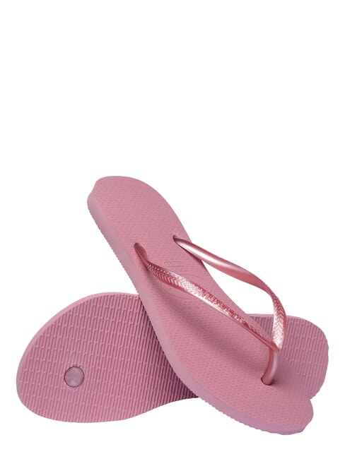 Infradito SCHLANK Chiffonrosen - Damenschuhe