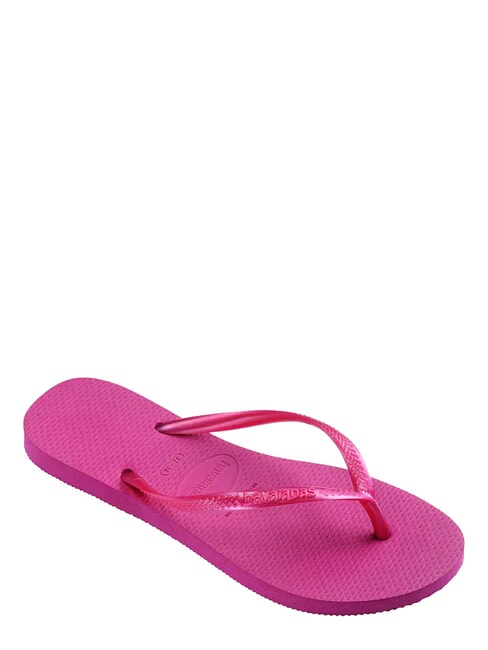 Infradito SCHLANK metallisch-rosa Kaugummi - Damenschuhe