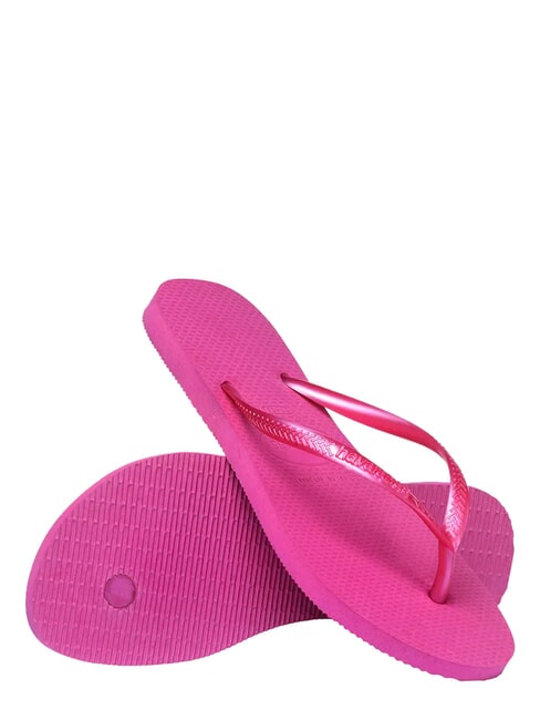 Infradito SCHLANK metallisch-rosa Kaugummi - Damenschuhe