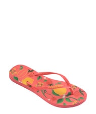 HAVAIANAS SLIM SUMMER BLISS Flip-Flops tropische Korallen - Damenschuhe - 3