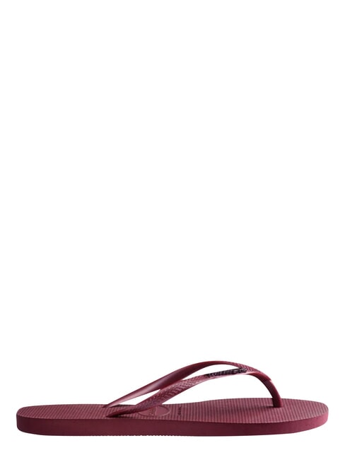 SLIM LOGO Flip Flops Amarant - Damenschuhe
