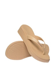 HAVAIANAS HIGH PLATFORM Flip-Flops golden - Damenschuhe - 5