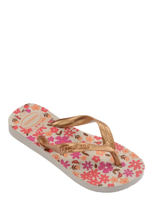 FLORES Flip-Flops beige/golden - Kinderschuhe