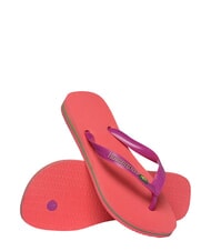 HAVAIANAS BRASIL LOGO Flip-Flops f&uuml;r Herren Koralle/Rosa - Schuhe Unisex - 4