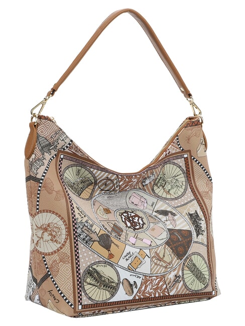 FASHIONOPOLY Umh&auml;ngetasche Sand - Damentaschen