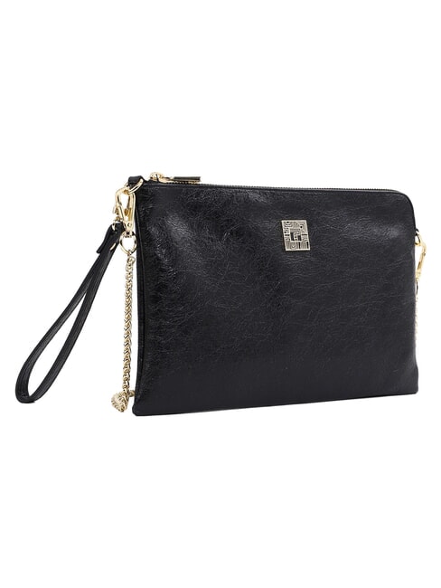 CRACKLE Handtasche mit Schulterriemen SCHWARZ - Damentaschen