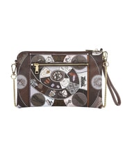 YNOT FASHIONOPOLY Clutch mit Schulterriemen Schokolade - Damentaschen - 3